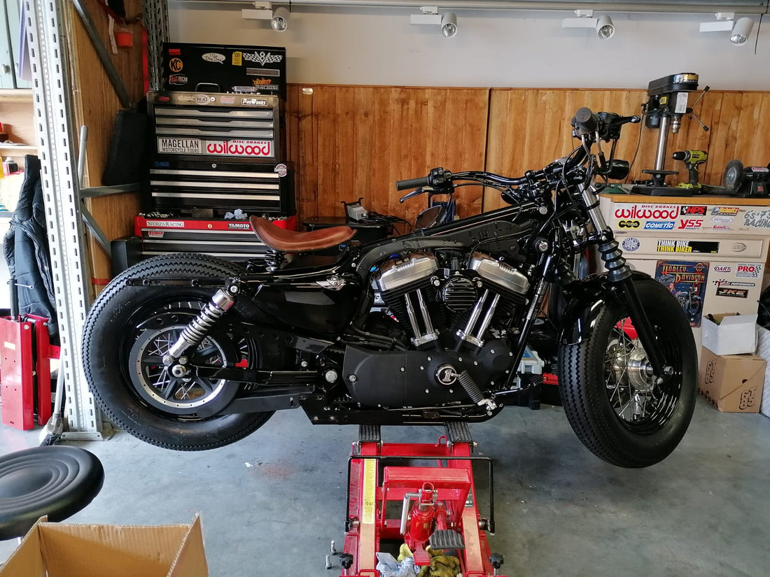 Harley Forty Eight 'Fat Bobb' Re-Work