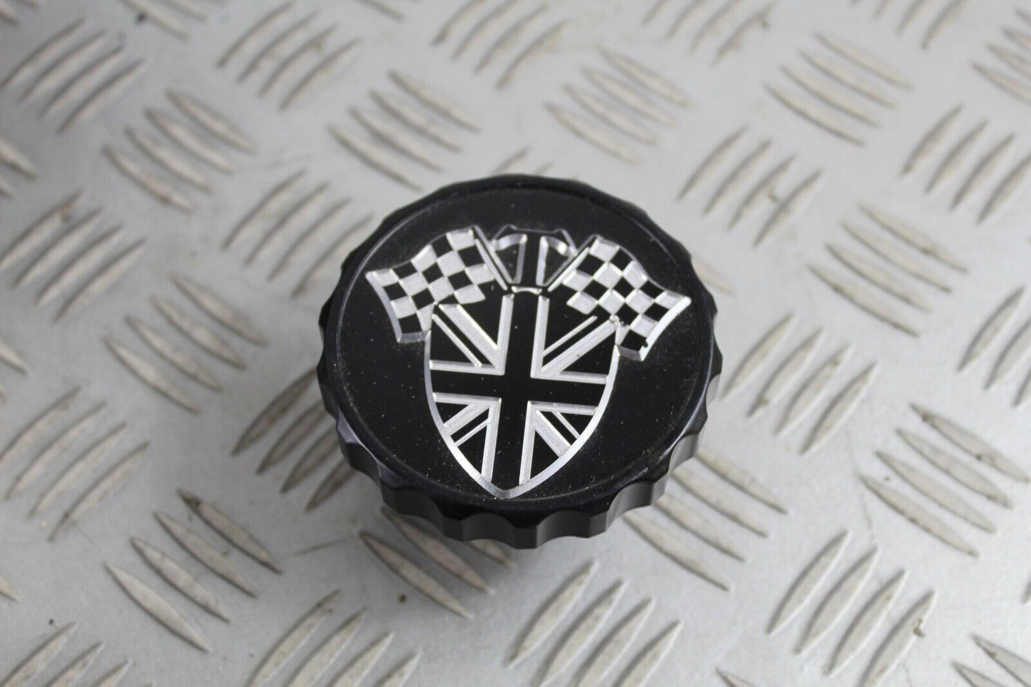 Triumph Bonneville, Thruxton, and Scrambler Petrol Cap Aluminium Black