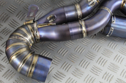 MV Augusta Brutale/Dragster MV Special Products Blue Titanium Exhaust