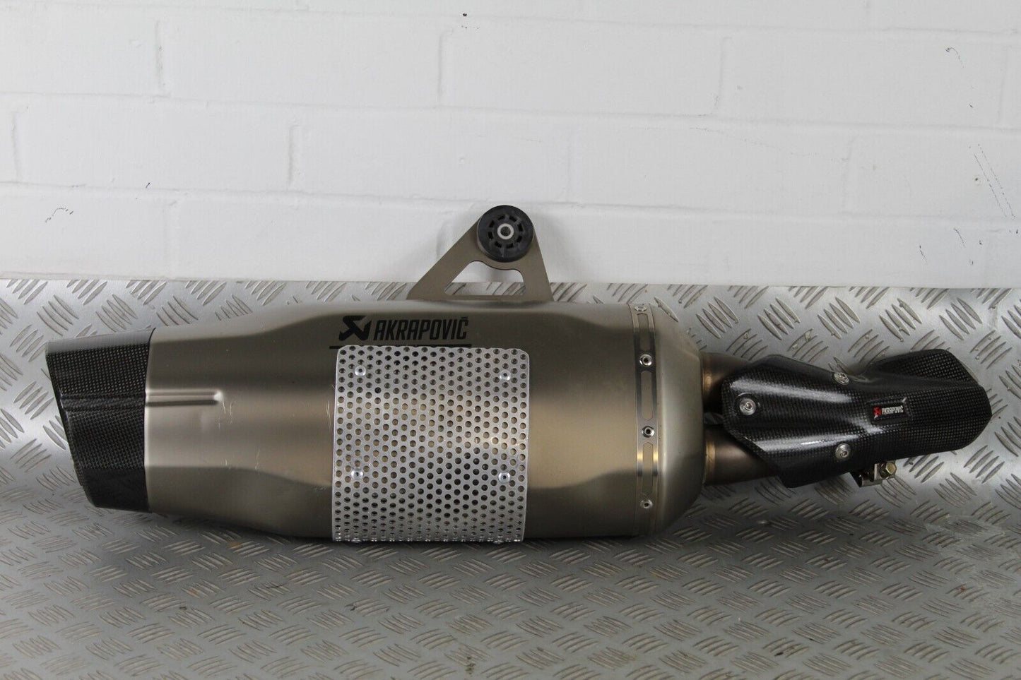 Bmw R1200gs Adventure Rally Akrapovik Exhaust Damaged