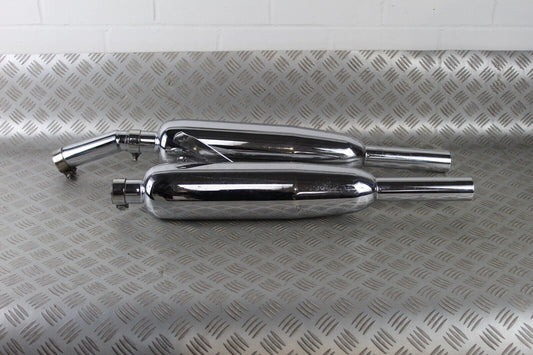 Triumph Bonneville Pea Shooter Exhaust Silencers