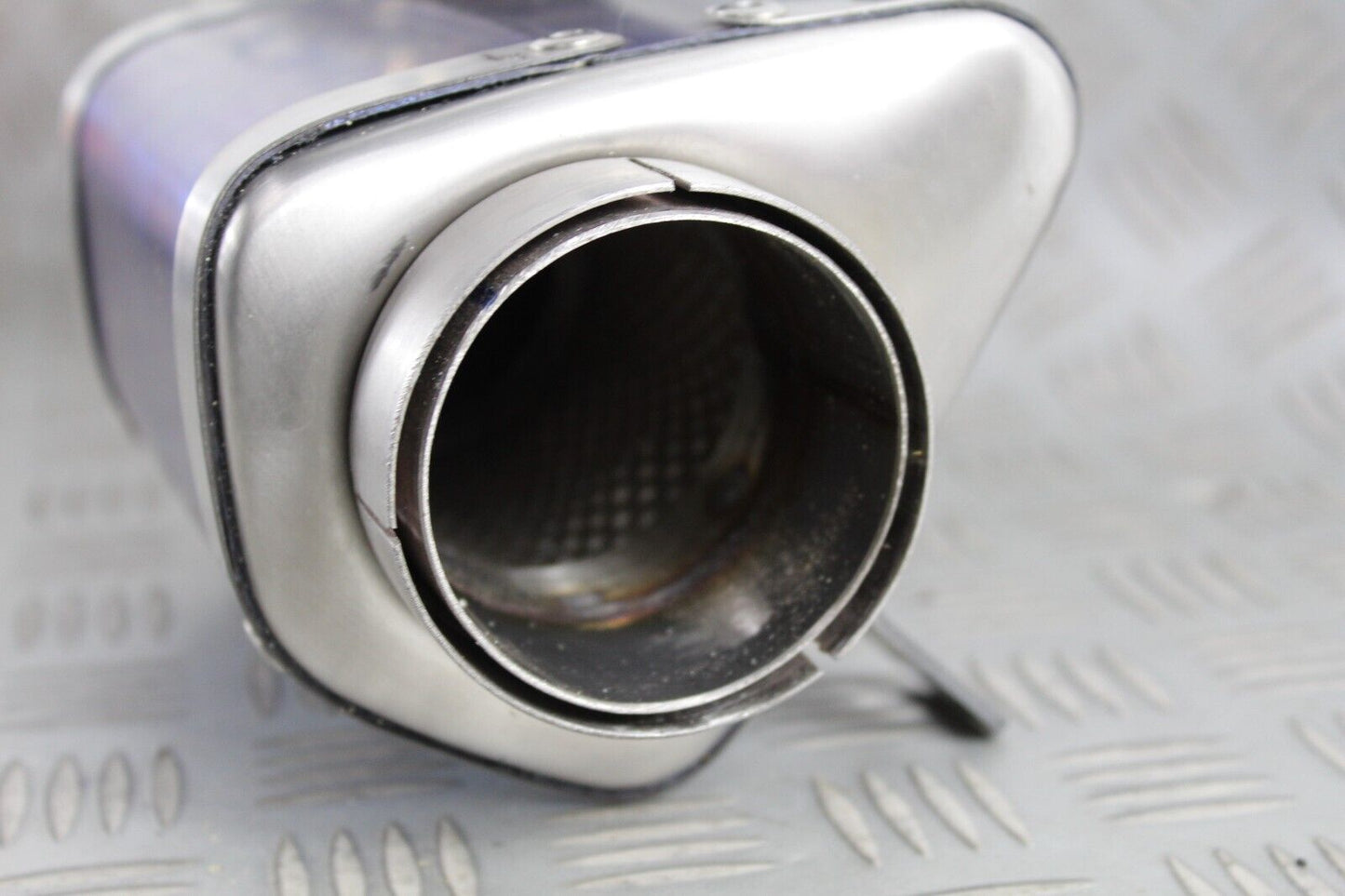 MV Augusta Brutale/Dragster MV Special Products Blue Titanium Exhaust