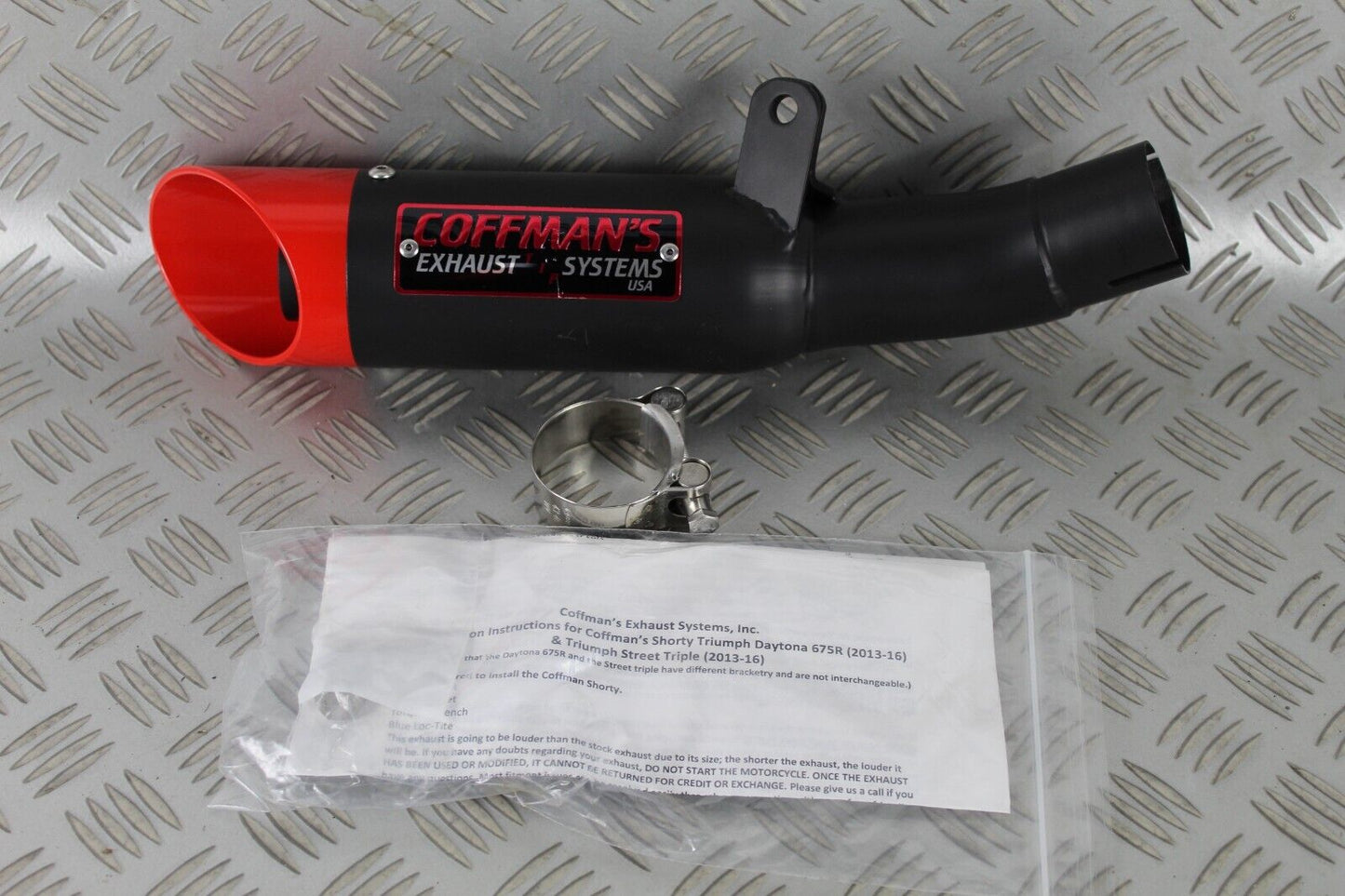 Triumph Daytona 675R Coffman's Exhaust