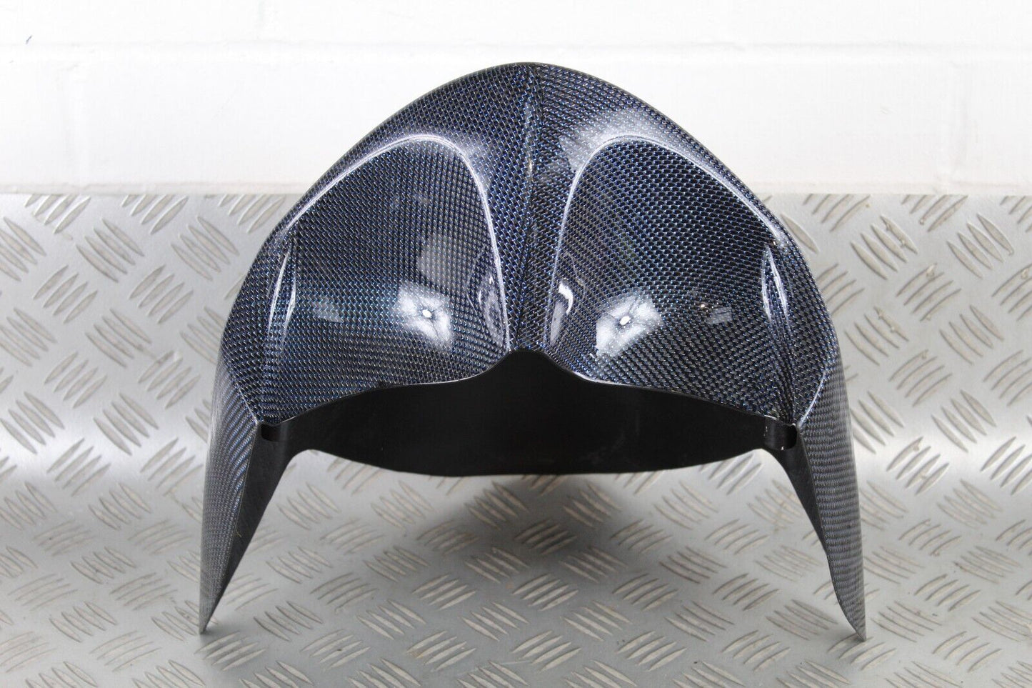 Triumph Street Triple Carbon Screen Front Fairing Blue Fleck