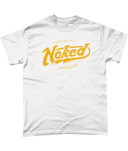 Naked Heavy Cotton T-Shirt - White