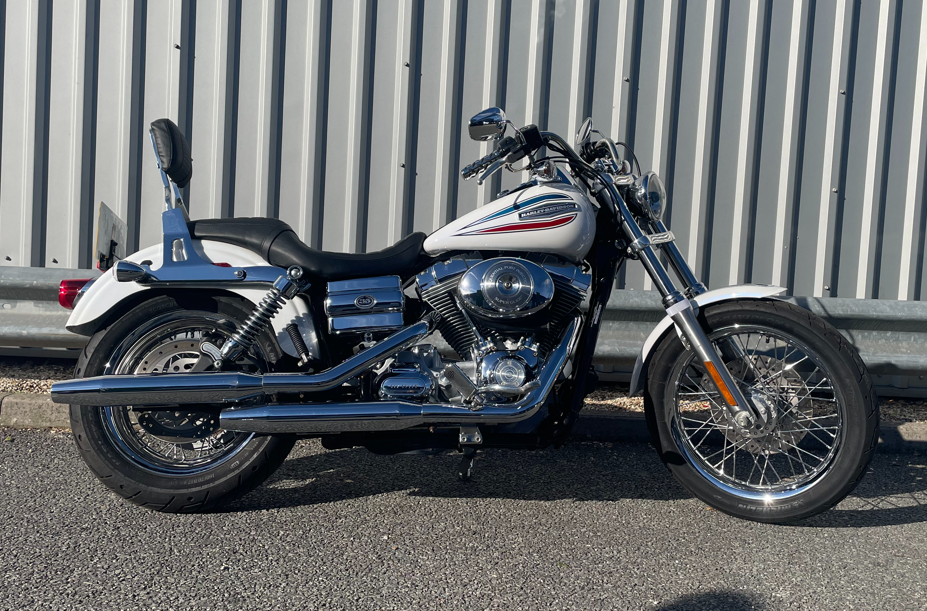 Harley Davidson Dyna Super Glide Anniversary 2006 White *SOLD*