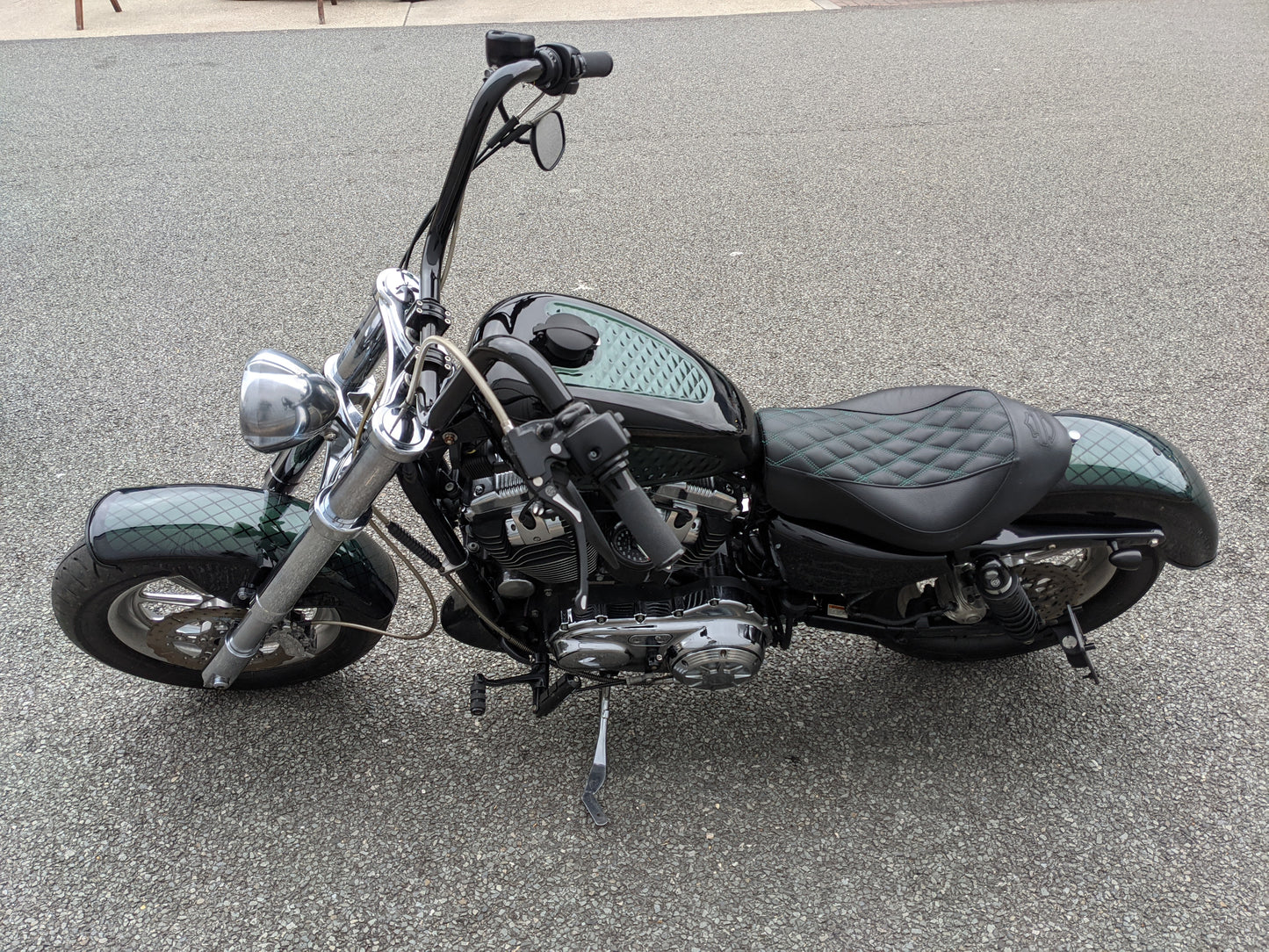 Harley Davidson 1200 2004 Black & Green *SOLD*