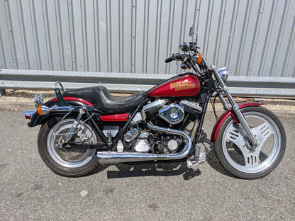 Harley Davidson FXLR 1990 Red / Maroon *SOLD*