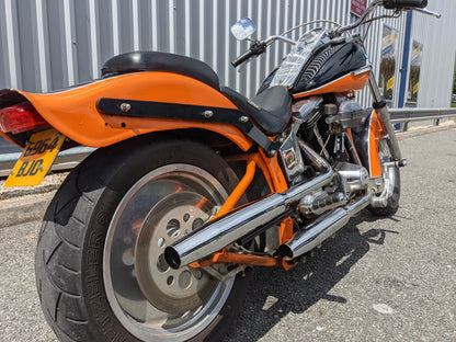 Harley Davidson Softail 1340 200 Rear 1990 Black/Orange *SOLD*