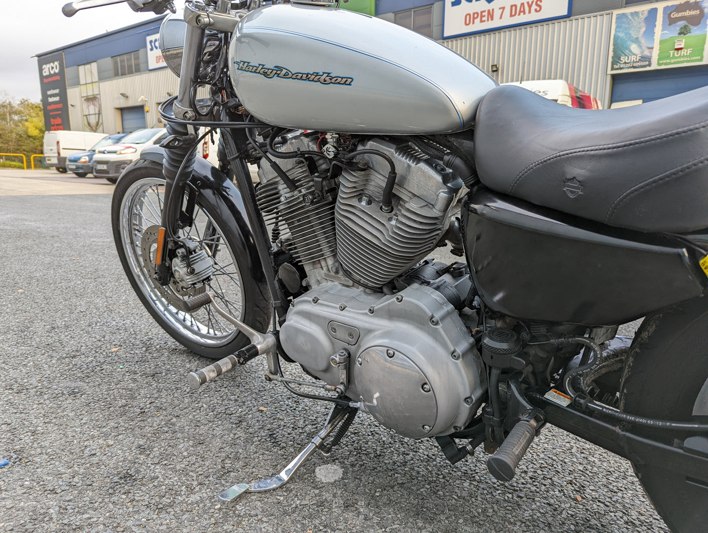 Harley-Davidson Custom Bobber Grey 2004 883c *SOLD*