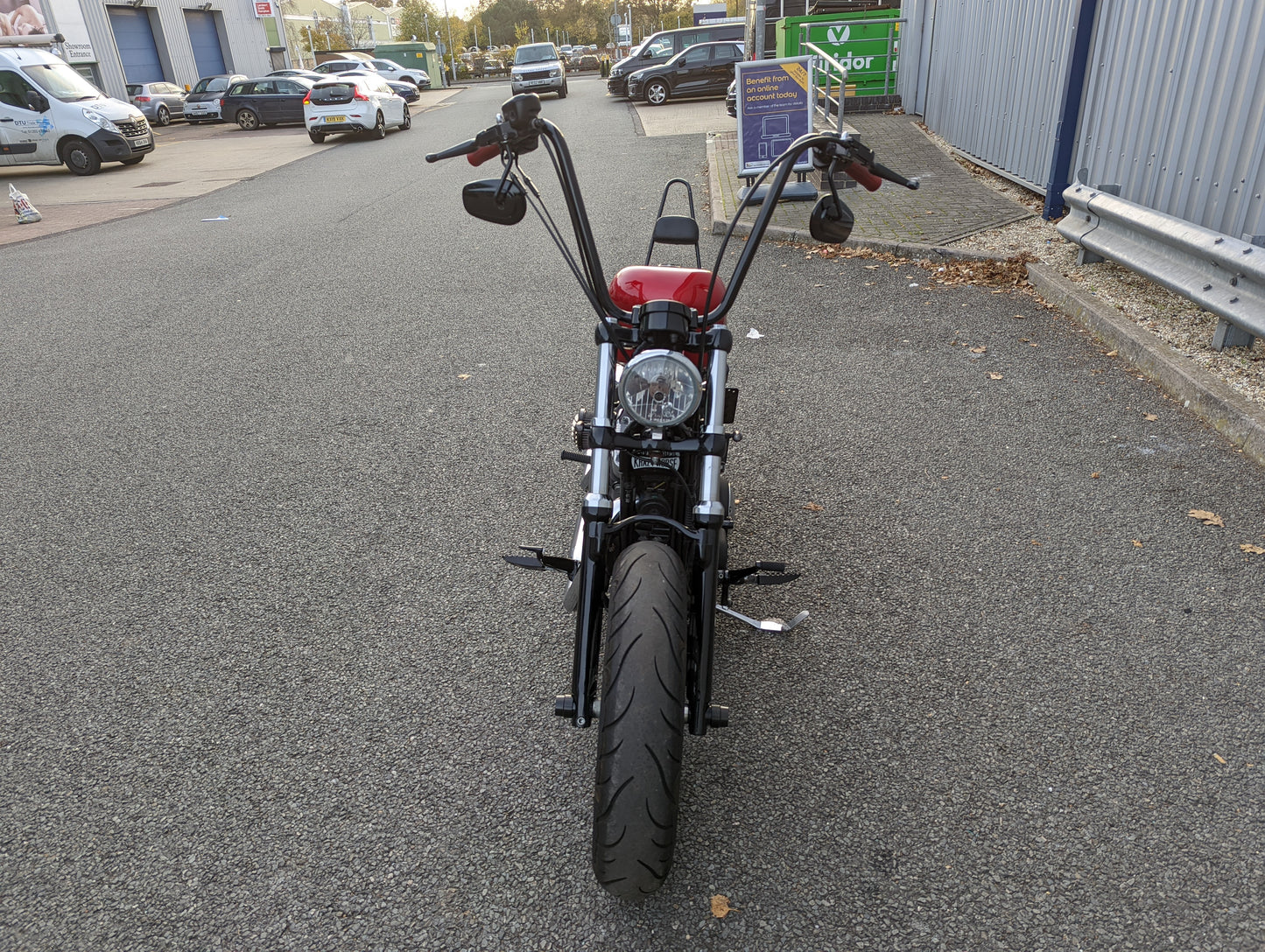 Harley Davidson Forty Eight Orange 1200cc 2010 Model *SOLD*