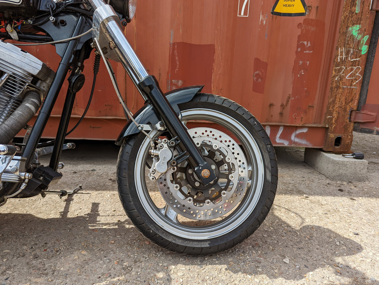 Harley-Davidson Custom FXR 1340cc 1989 Black Project